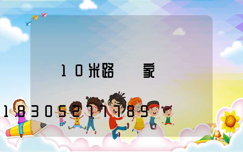 10米路燈廠家