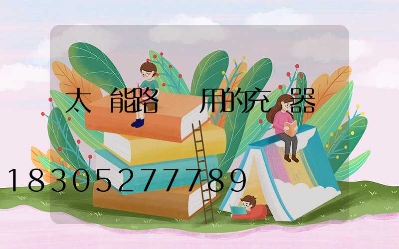 太陽能路燈專用的充電器