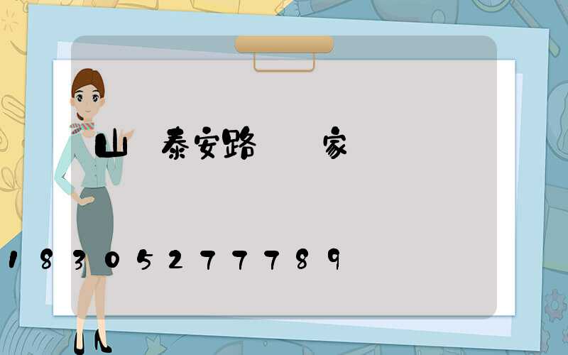 山東泰安路燈廠家