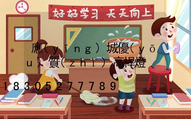 應(yīng)城優(yōu)質(zhì)高桿燈