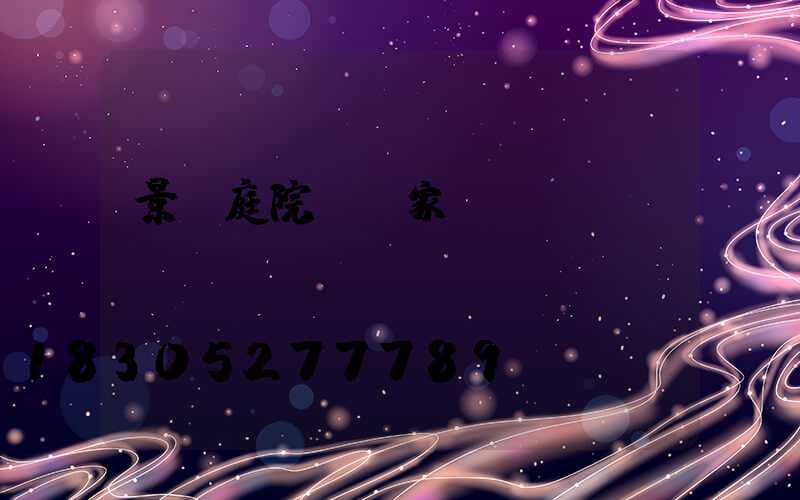 景觀庭院燈廠家