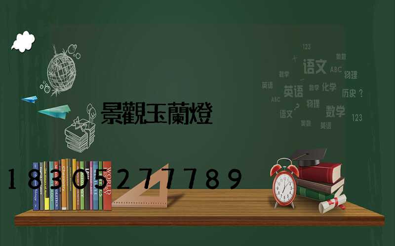 景觀玉蘭燈