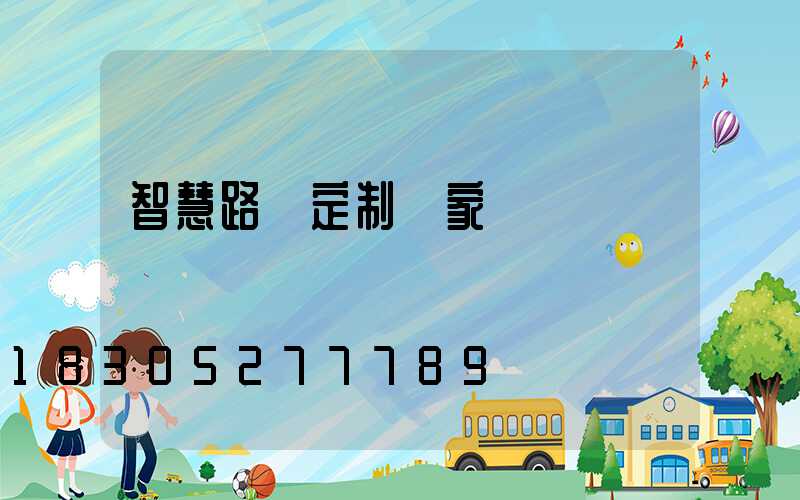 智慧路燈定制廠家