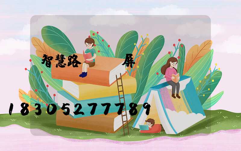 智慧路燈燈桿屏