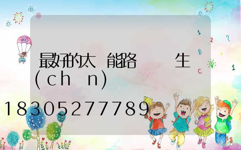 最好的太陽能路燈燈頭生產(chǎn)廠