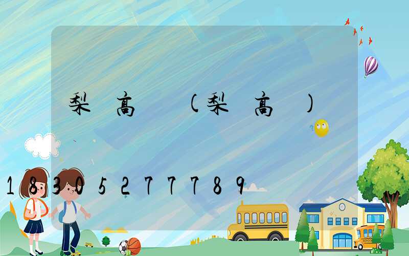 梨樹高桿燈(梨樹高壓)