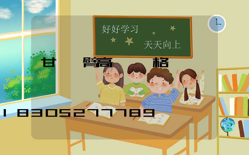 甘肅雙臂高桿燈價格