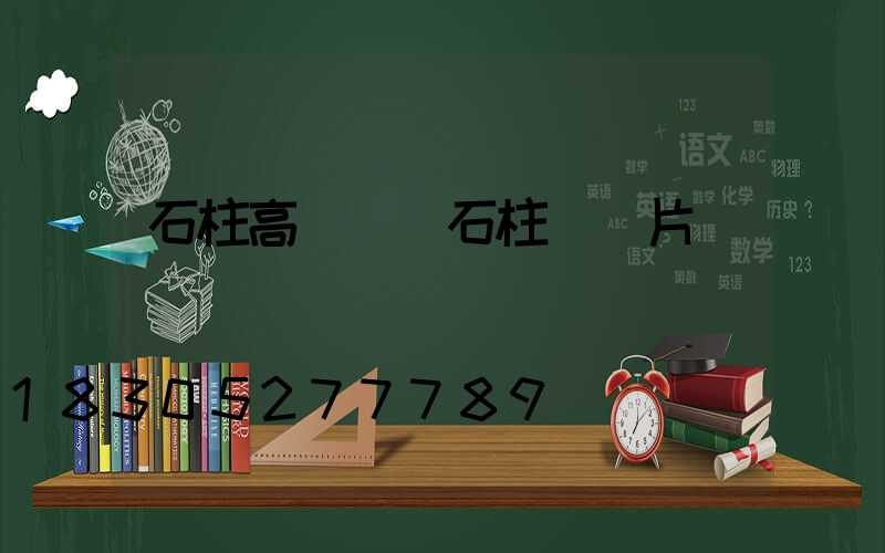石柱高桿燈(石柱燈圖片)