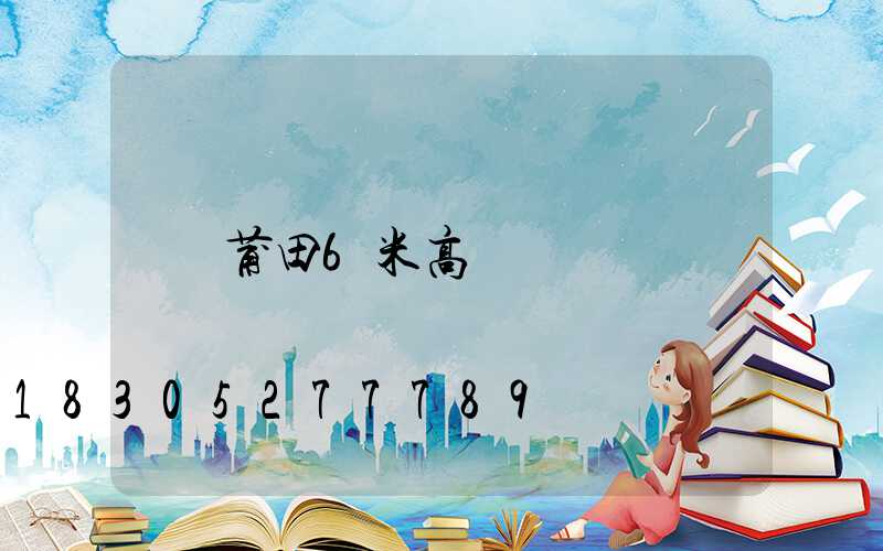 莆田6米高桿燈