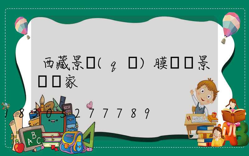 西藏景區(qū)膜結構景觀廠家