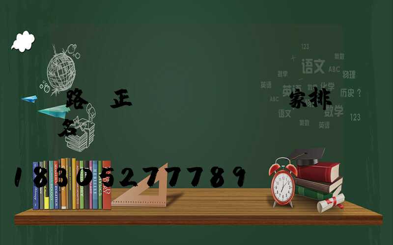 路燈正規(guī)廠家排名