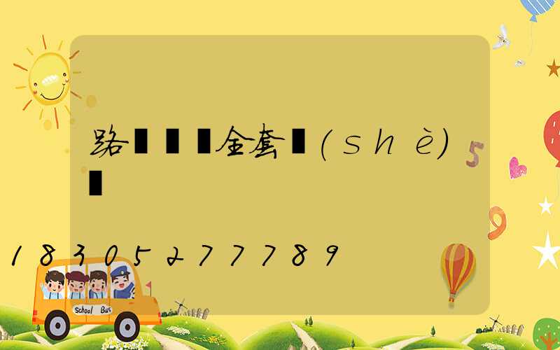 路燈燈桿全套設(shè)備