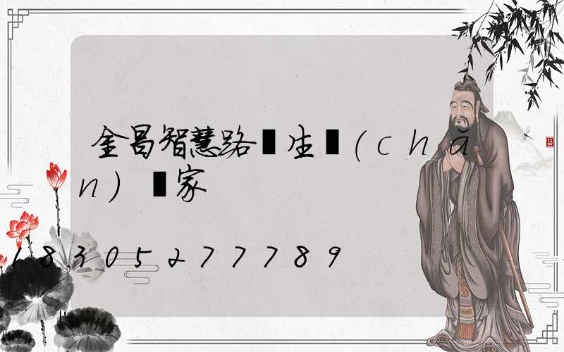 金昌智慧路燈生產(chǎn)廠家