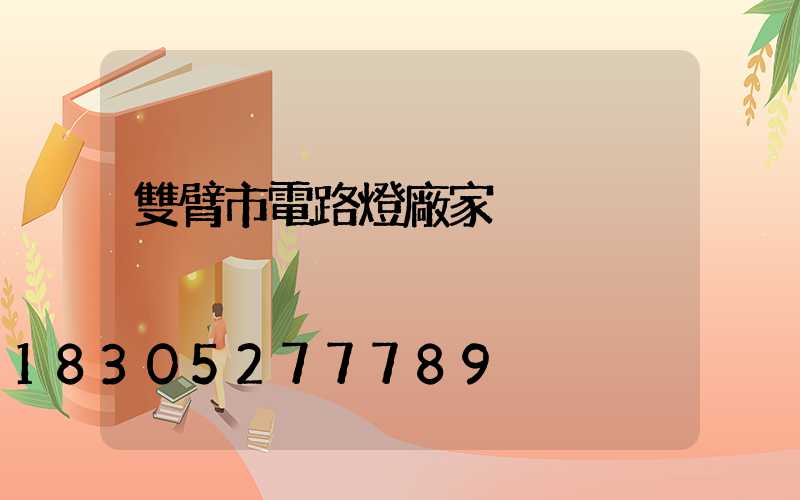 雙臂市電路燈廠家