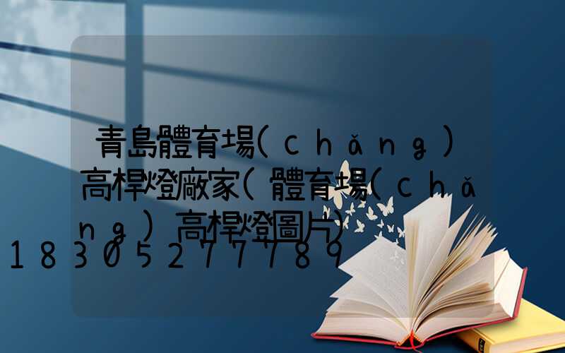 青島體育場(chǎng)高桿燈廠家(體育場(chǎng)高桿燈圖片)